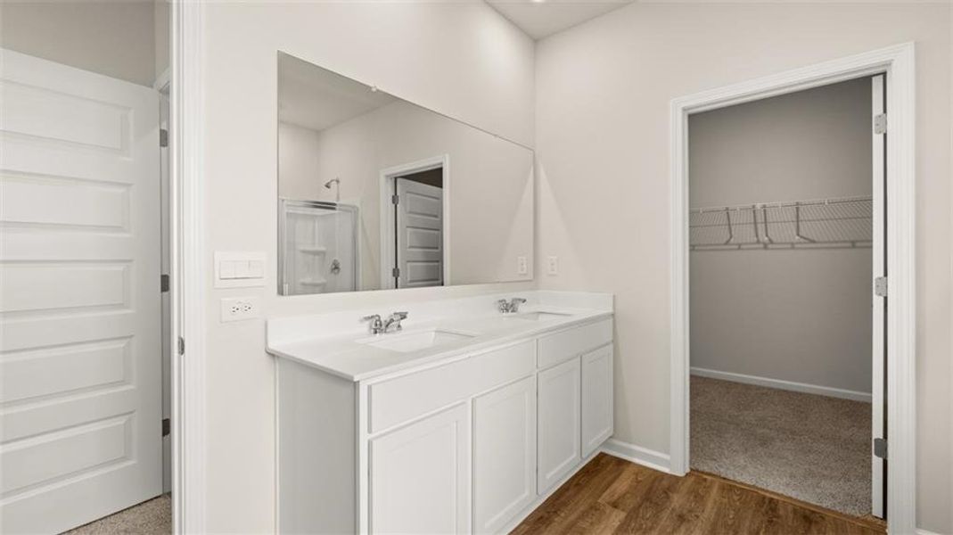 Furnished interior view inside a new home in Bridle Creek, Locust Grove (Image 19).
