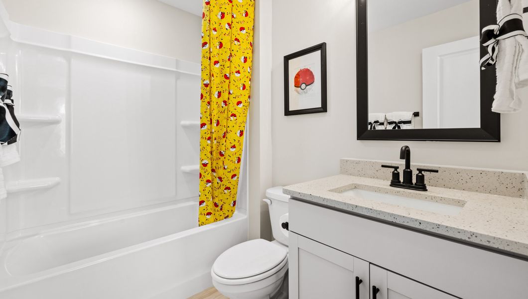 Furnished interior view inside a new home in Campbell Ridge, Piedmont (Image 26).