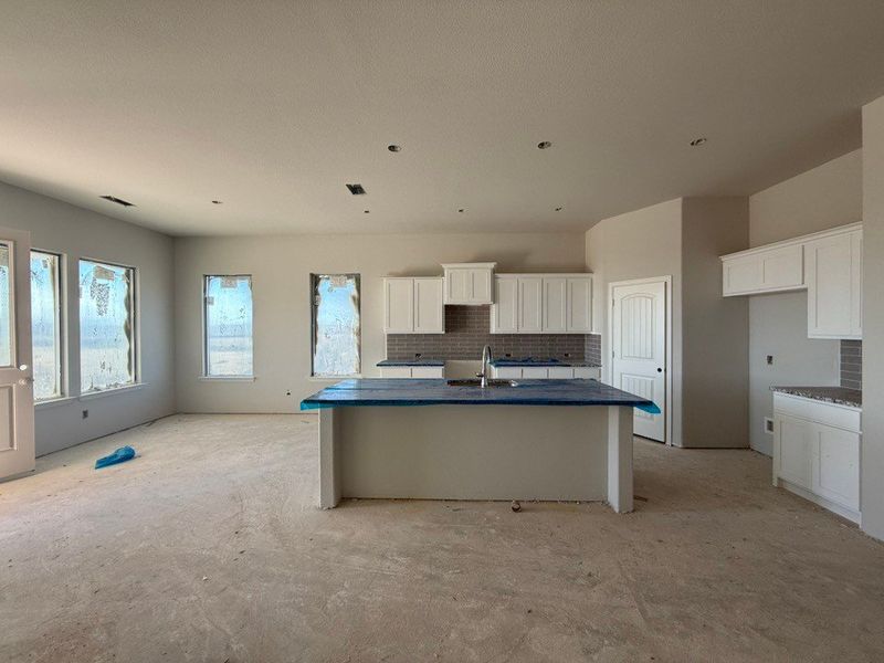 In-progress construction of a new home in Clear Sky Addition, Valley View, TX (Image 4). In-progress construction of a new home in Clear Sky Addition, Valley View, TX (Image 4).