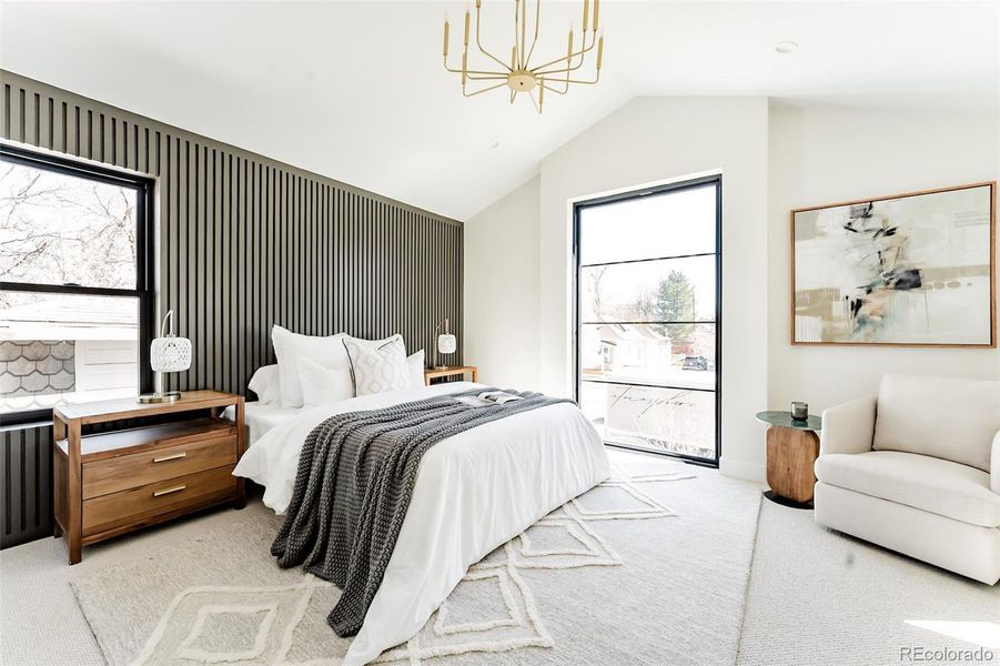 Furnished interior view inside a new home in , Englewood (Image 17).