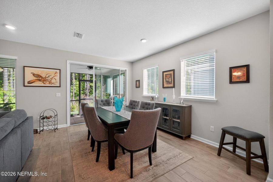 Furnished interior view inside a new home in , Yulee (Image 15).