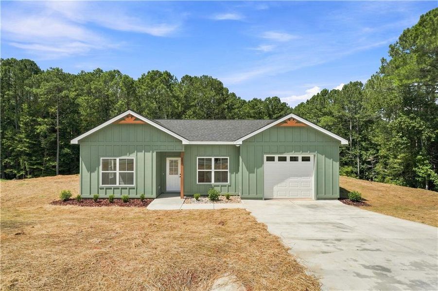 Front exterior of a new home in , Talking Rock, GA, highlighting curb appeal (Image 26).