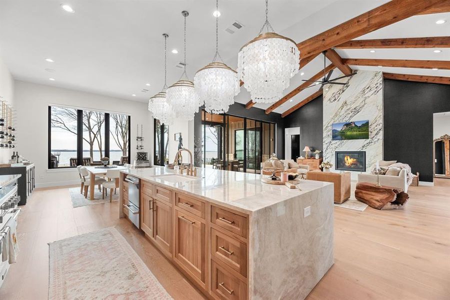 Furnished interior view inside a new home in , Corsicana (Image 7).