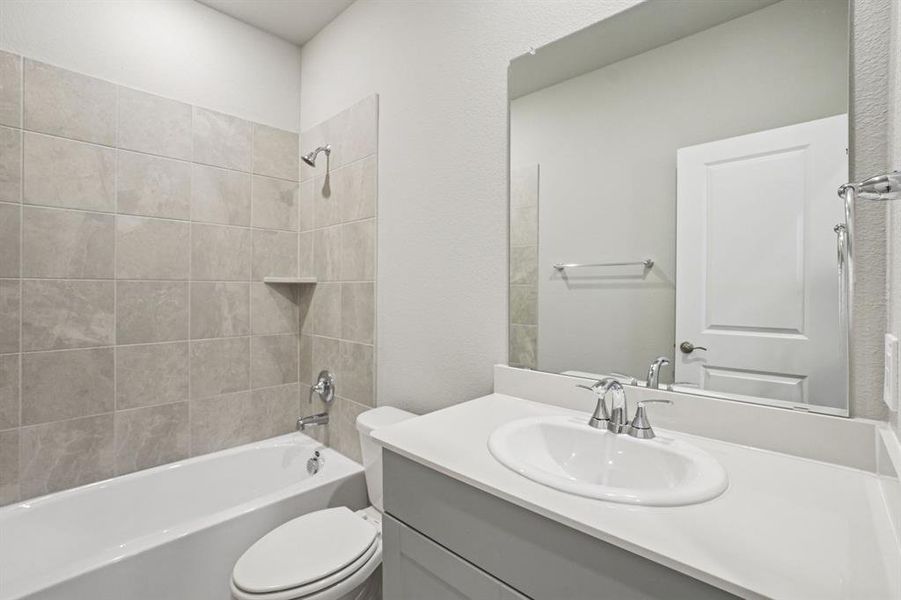 Photo is not of the actual home, but is an inspirational photo of builder’s model home and may depict options, furnishings, and/or decorator features that are not included.