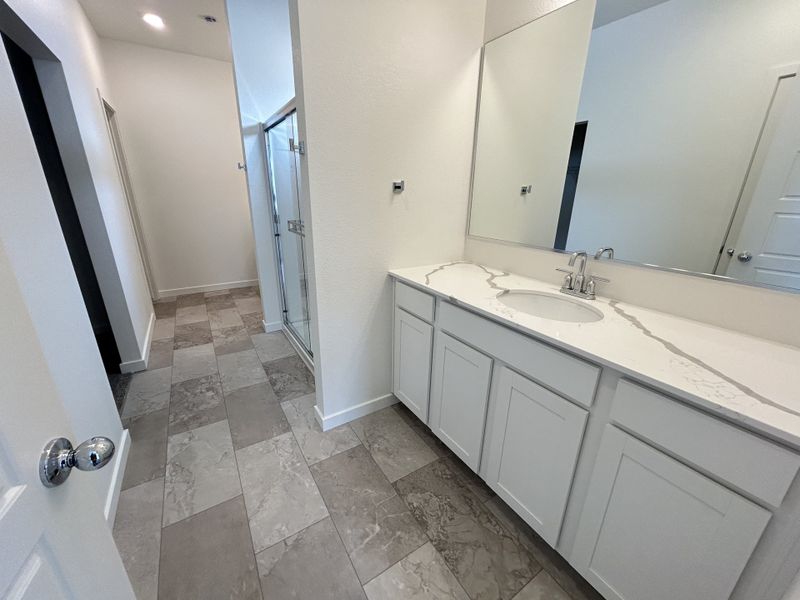 Furnished interior view inside a new home in Union Colony West, Greeley (Image 7).