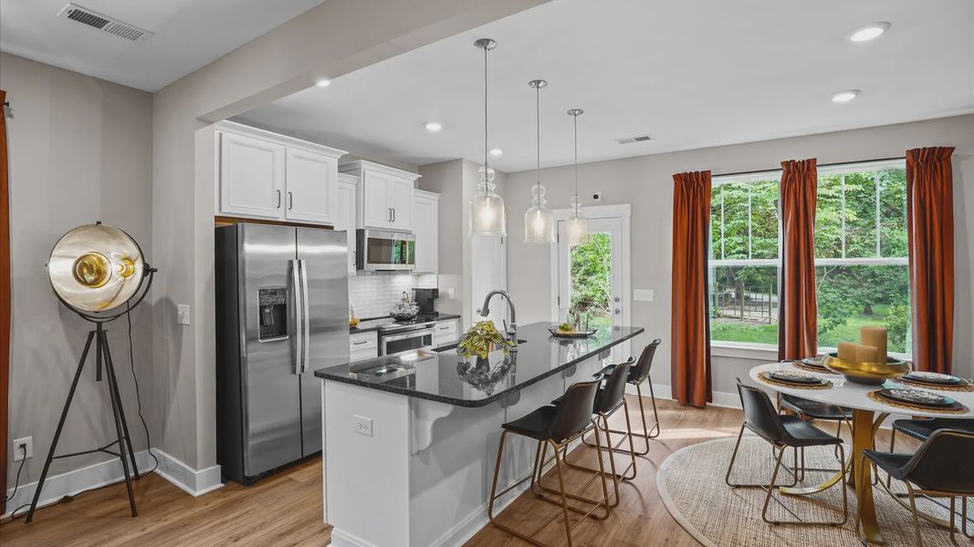 Furnished interior view inside a new home in Saluda Crossing, Piedmont (Image 19).