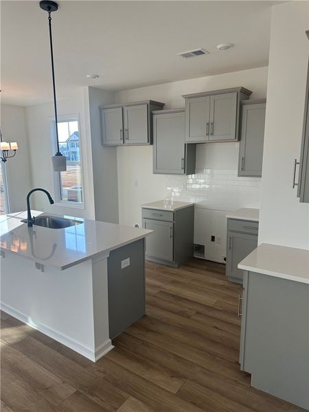 Furnished interior view inside a new home in Brownstone Park, Easley (Image 3).