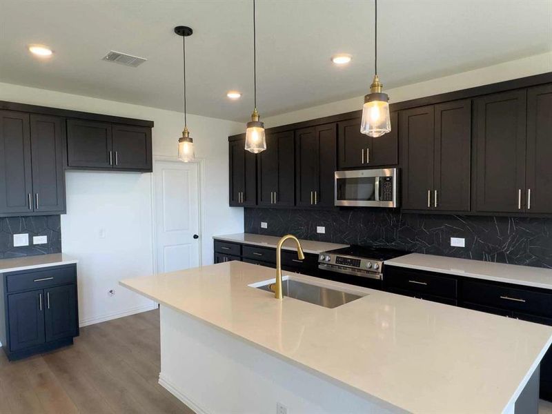 Furnished interior view inside a new home in Monticello Park, Princeton (Image 13).