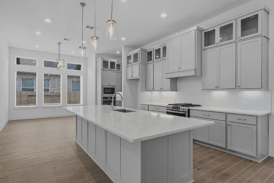Furnished interior view inside a new home in Attwater 65's, Waller (Image 6).