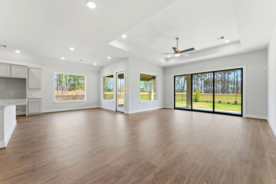 Spacious, unfurnished interior of a new home in The Highlands, Porter (Image 30).