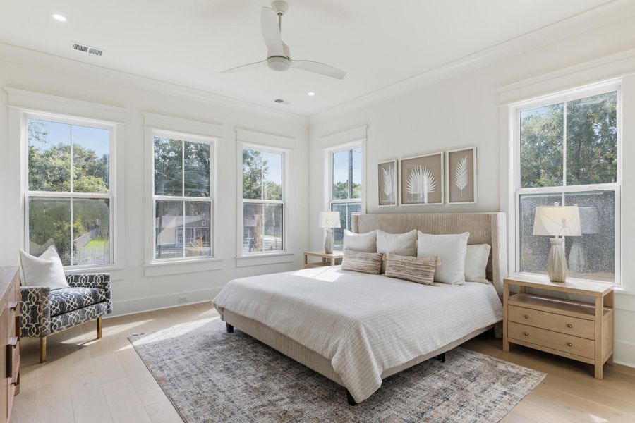 Furnished interior view inside a new home in , Mount Pleasant (Image 14).