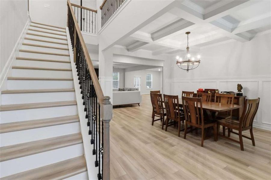 Furnished interior view inside a new home in Trinity Park, McDonough (Image 39).