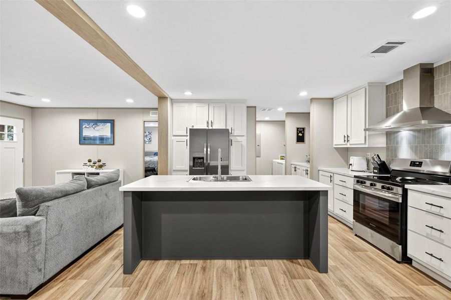 Furnished interior view inside a new home in , Spring Hill (Image 3). Furnished interior view inside a new home in , Spring Hill (Image 3).