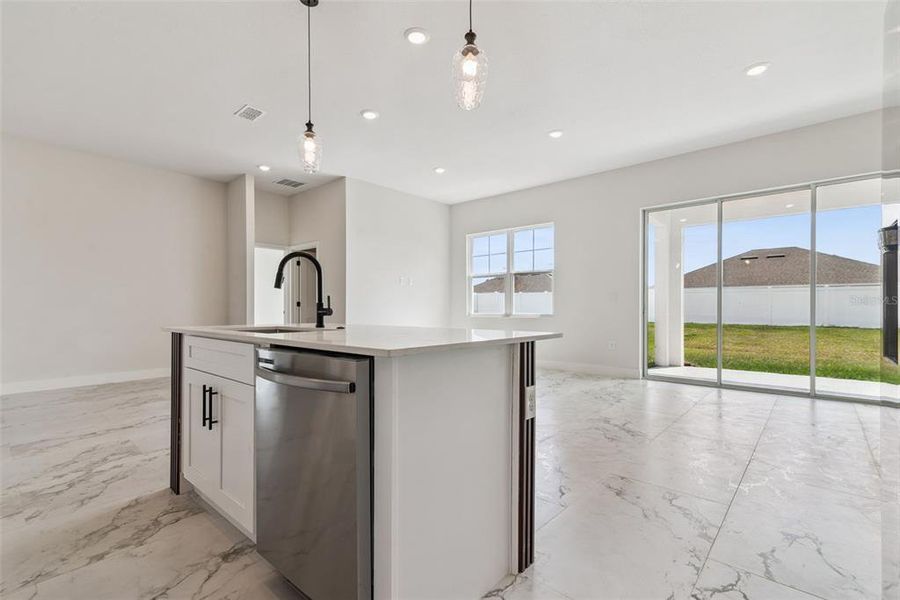 Furnished interior view inside a new home in , Belleview (Image 6).