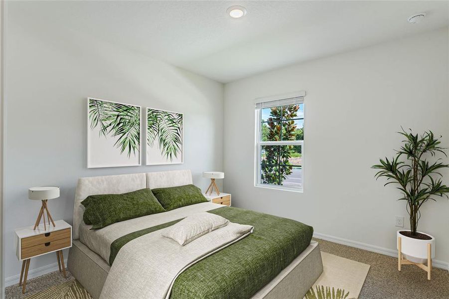 Furnished interior view inside a new home in Crossroads at Kelly Park, Apopka (Image 9).