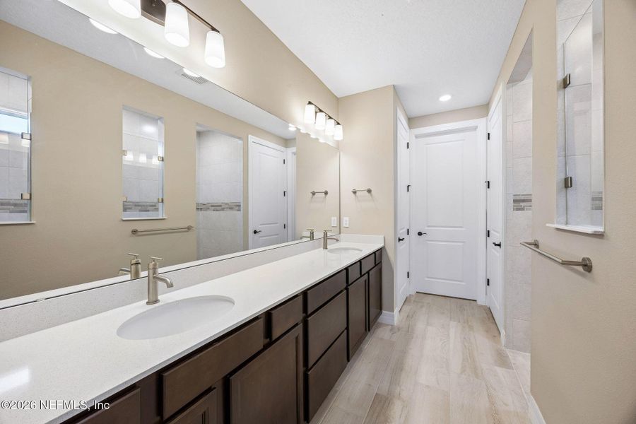 Furnished interior view inside a new home in , Yulee (Image 8).