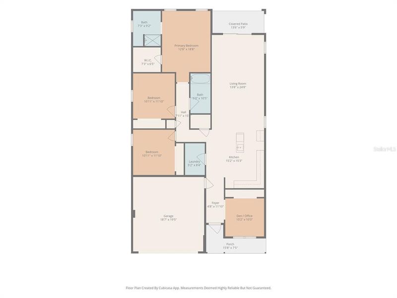 2D floor plan layout of this home in , Largo, FL (Image 2). 2D floor plan layout of this home in , Largo, FL (Image 2).