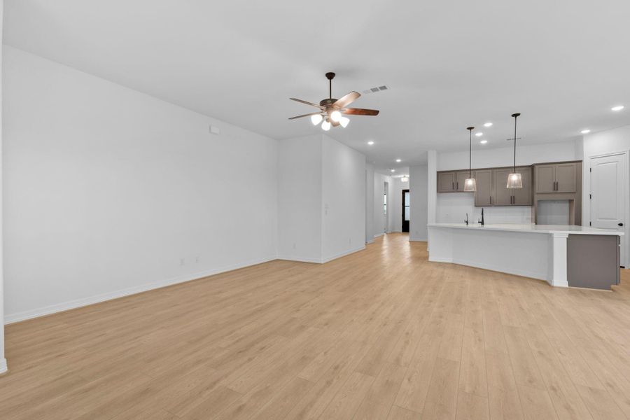 Spacious, unfurnished interior of a new home in Austin Point, Richmond (Image 19).