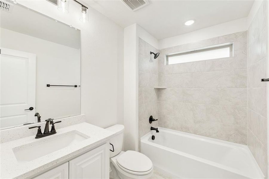 Furnished interior view inside a new home in Chaparral Park, Oak Point (Image 9).