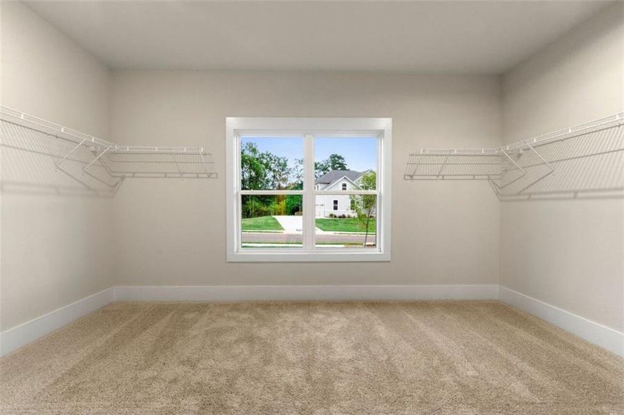 Spacious, unfurnished interior of a new home in Steeplechase, Hoschton (Image 34).