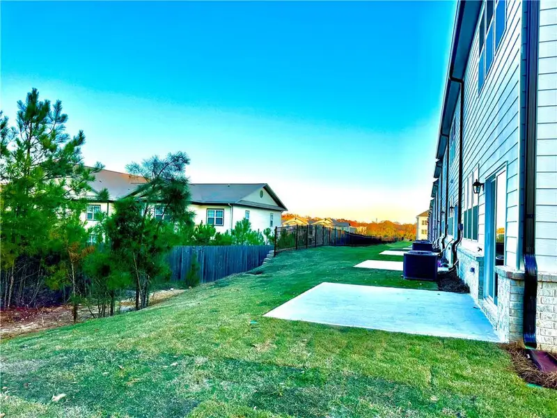 Exterior details and patio area of a home in Residences at Gateway, Bethlehem (Image 22).