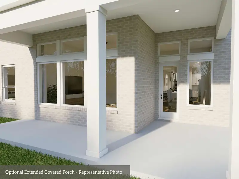 Covered Porch - Representative Photo