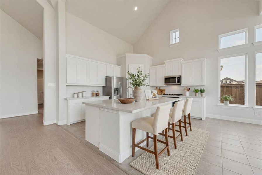 Furnished interior view inside a new home in Breezy Hill, Rockwall (Image 18).