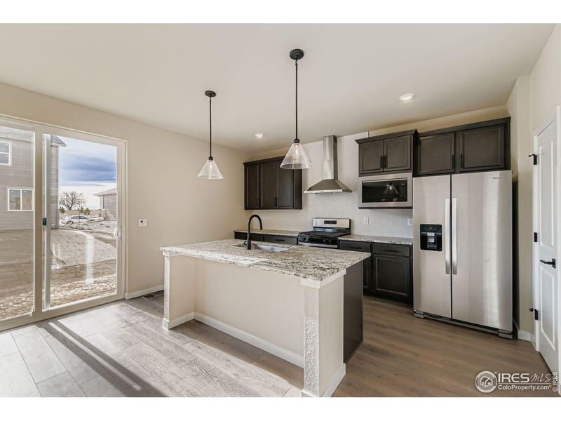Furnished interior view inside a new home in Hidden Creek, Frederick (Image 5).