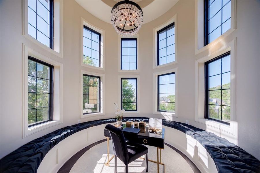 Furnished interior view inside a new home in , Cedar Hill (Image 10).