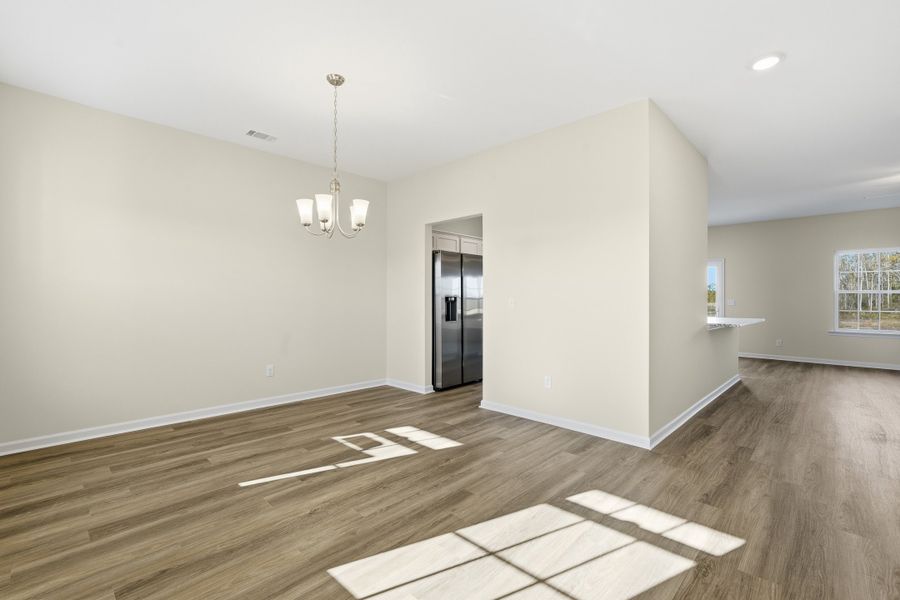Representative unfurnished interior of a home built from the The Catherine by RTS Homes in The Village at Sassafras, Allenhurst (Image 21).