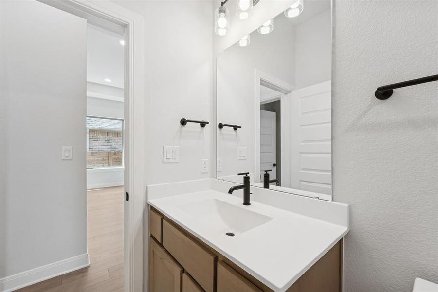 Furnished interior view inside a new home in Solterra - Garden Series, Mesquite (Image 14).