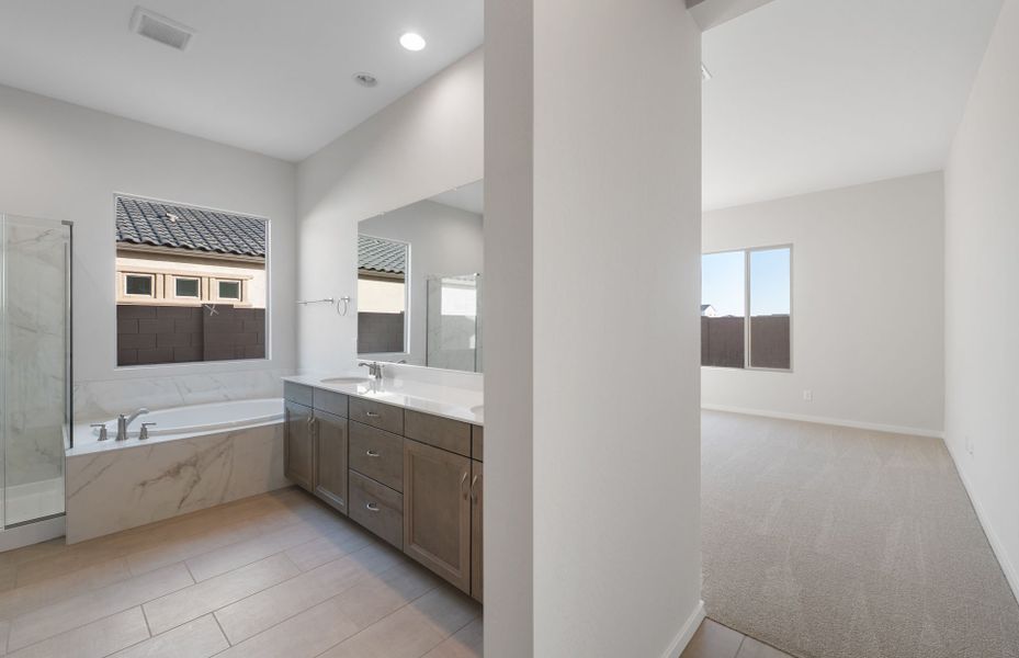 Furnished interior view inside a new home in Soleo, San Tan Valley (Image 13).