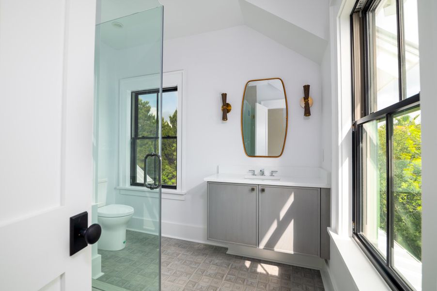 Furnished interior view inside a new home in , Sullivan's Island (Image 13).