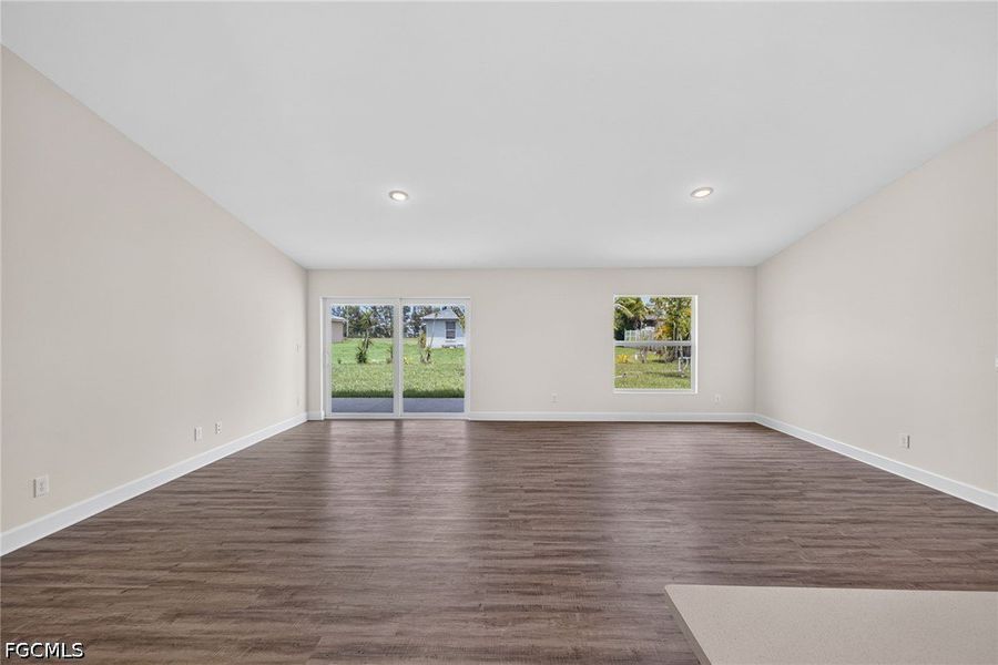 Spacious, unfurnished interior of a new home in Cape Coral, Cape Coral (Image 18). Spacious, unfurnished interior of a new home in Cape Coral, Cape Coral (Image 18).