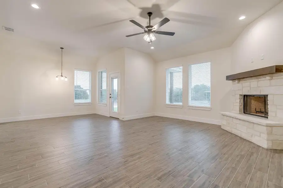 Representative unfurnished interior of a home built from the The Llano by Trinity Classic Homes in Covenant Park, Springtown (Image 15). Representative unfurnished interior of a home built from the The Llano by Trinity Classic Homes in Covenant Park, Springtown (Image 15).