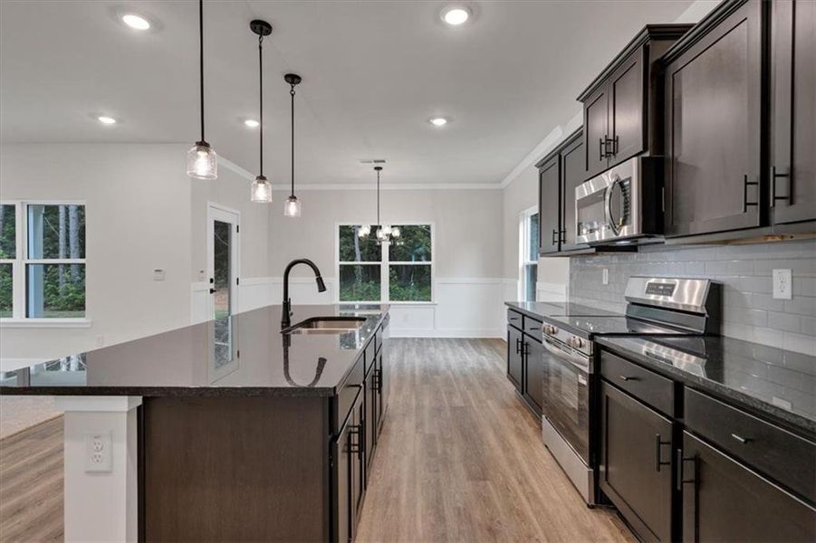Furnished interior view inside a new home in Canterbury Villas, Carrollton (Image 7).