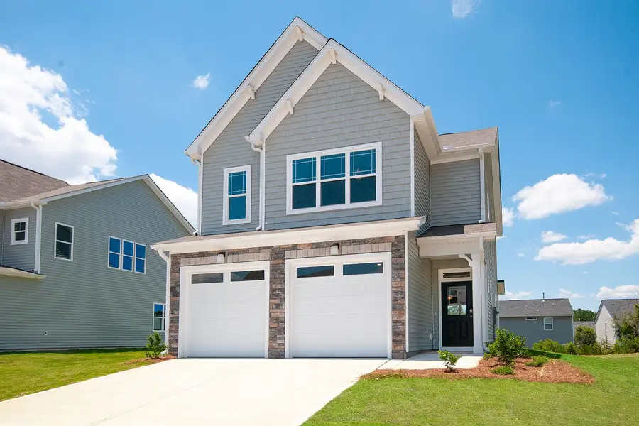 Representative exterior photo of a completed home built from the Bowen by McKee Homes in Fords Reach, Bolivia, NC (Image 2).
