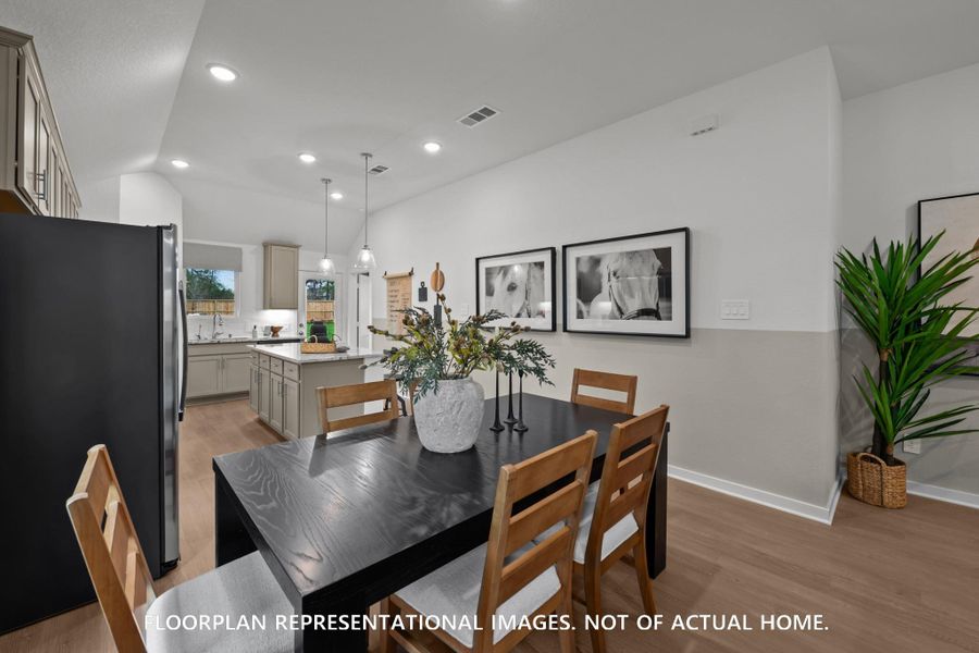 Furnished interior view inside a new home in Ambrose, La Marque (Image 12).