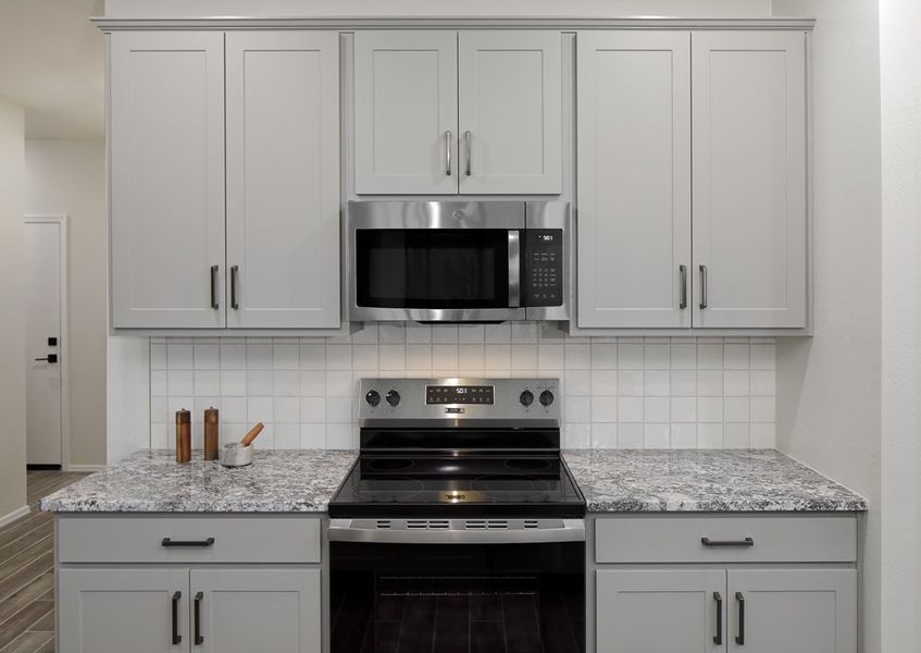 Kitchen with Artisan Collection finishes. Finishes may vary, see Sales Counselor for details.
