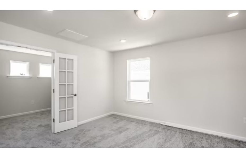 Spacious, unfurnished interior of a new home in Saunders Farm, Willow Spring (Image 16). Spacious, unfurnished interior of a new home in Saunders Farm, Willow Spring (Image 16).