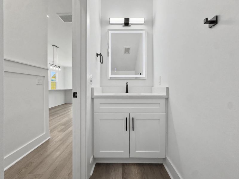 Furnished interior view inside a new home in , North Charleston (Image 8).