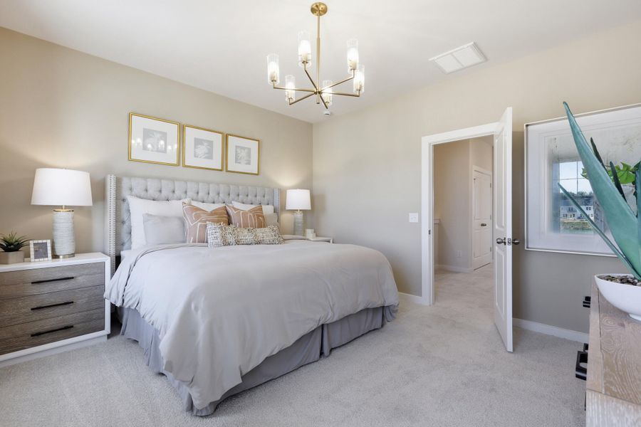 Furnished interior view inside a new home in , Summerville (Image 20).