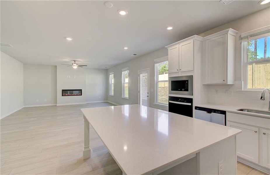 Furnished interior view inside a new home in Bowers Farm, McDonough (Image 8).