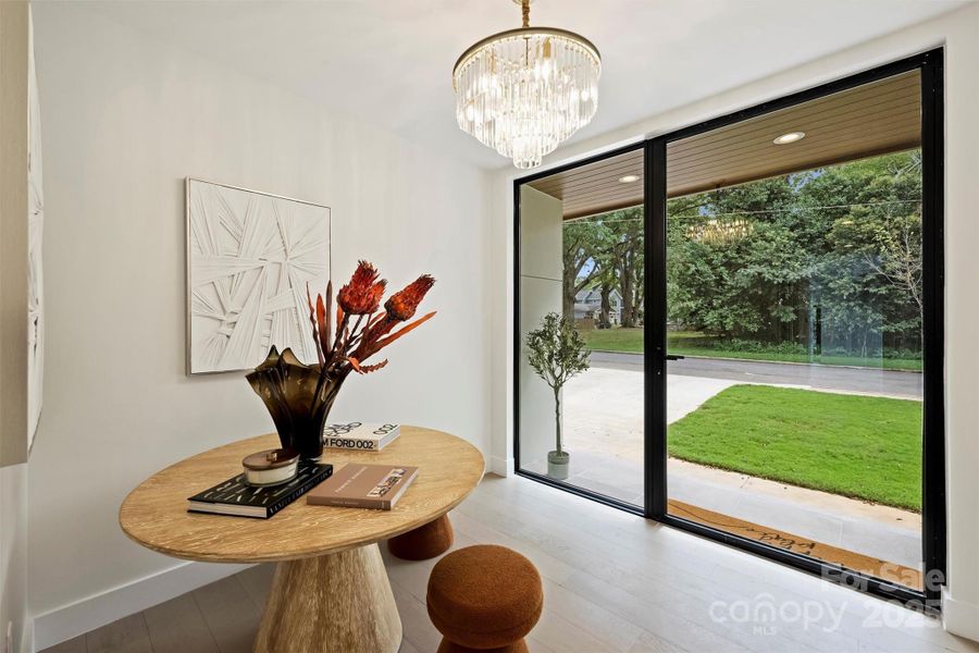 Furnished interior view inside a new home in , Charlotte (Image 36).