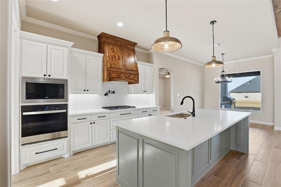 Furnished interior view inside a new home in , Granbury (Image 8). Furnished interior view inside a new home in , Granbury (Image 8).