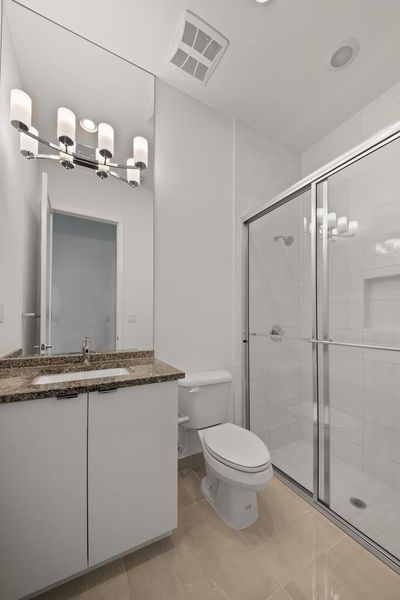 Furnished interior view inside a new home in , Boca Raton (Image 19).