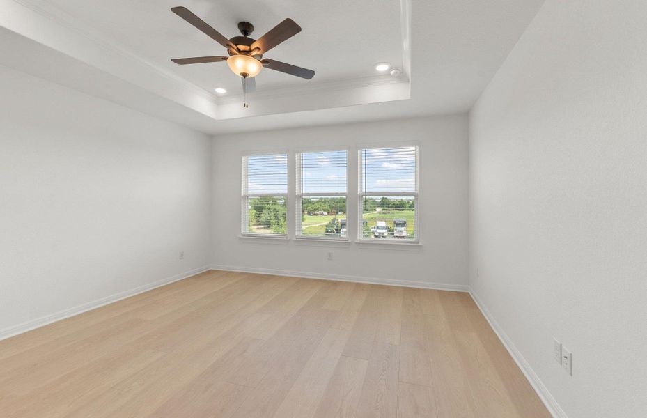 Spacious, unfurnished interior of a new home in Horizon Lake, Leander (Image 24). Spacious, unfurnished interior of a new home in Horizon Lake, Leander (Image 24).