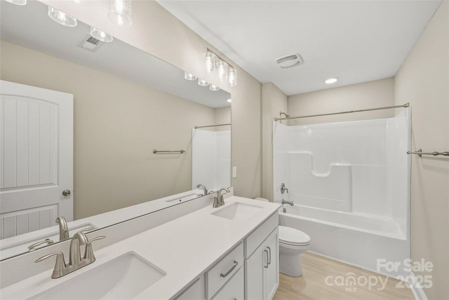 Furnished interior view inside a new home in , Chesterfield (Image 8).