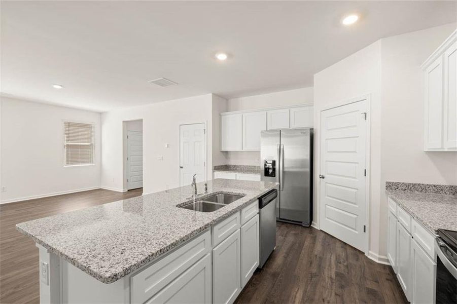 Furnished interior view inside a new home in Shoal Creek, Hampton (Image 6).