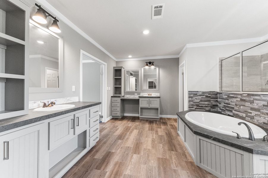 Furnished interior view inside a new home in , Spring Branch (Image 3).